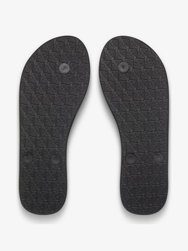 New Viva Printed Tongs Noir Femme