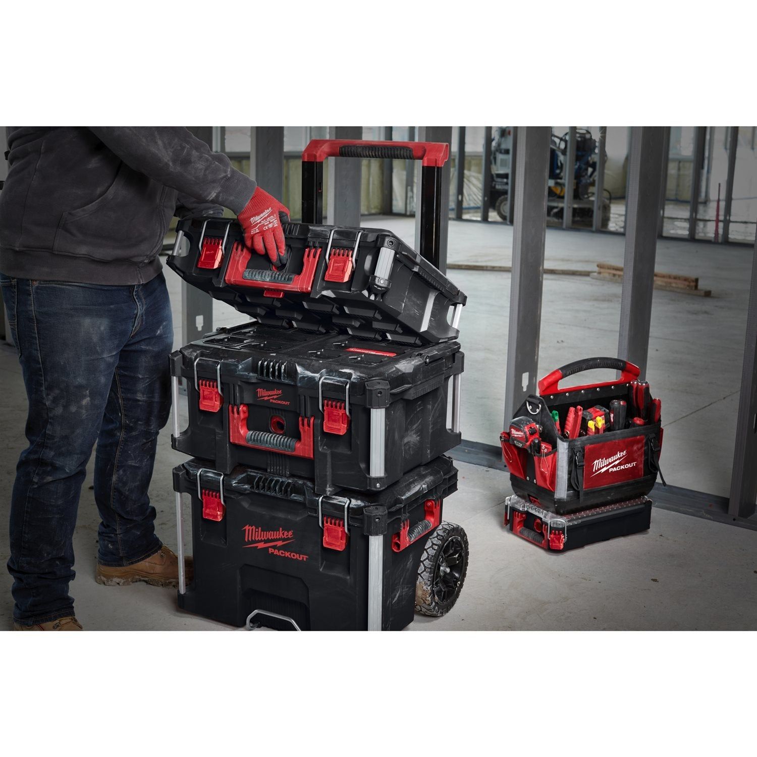 Milwaukee PACKOUT™ trolley box Packout Trolley Box - 4932464078