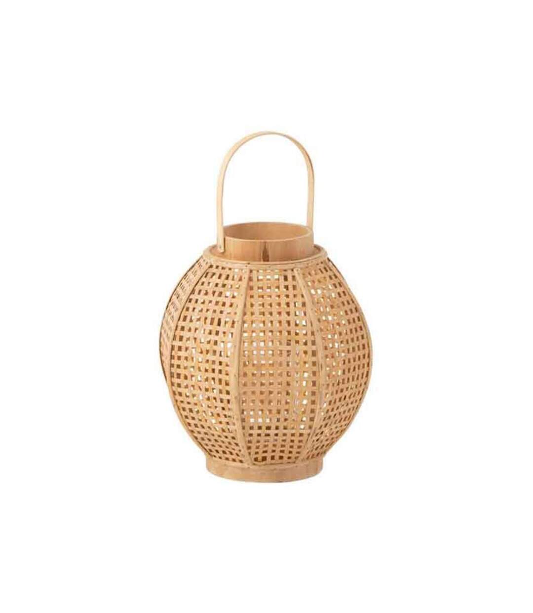 Paris Prix - Lanterne En Bambou fernando 34cm Naturel