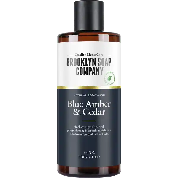 Body Wash Blue Amber & Cedar