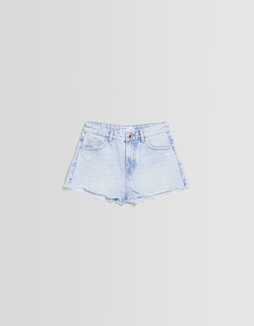 shorts jeans vintage rasgados