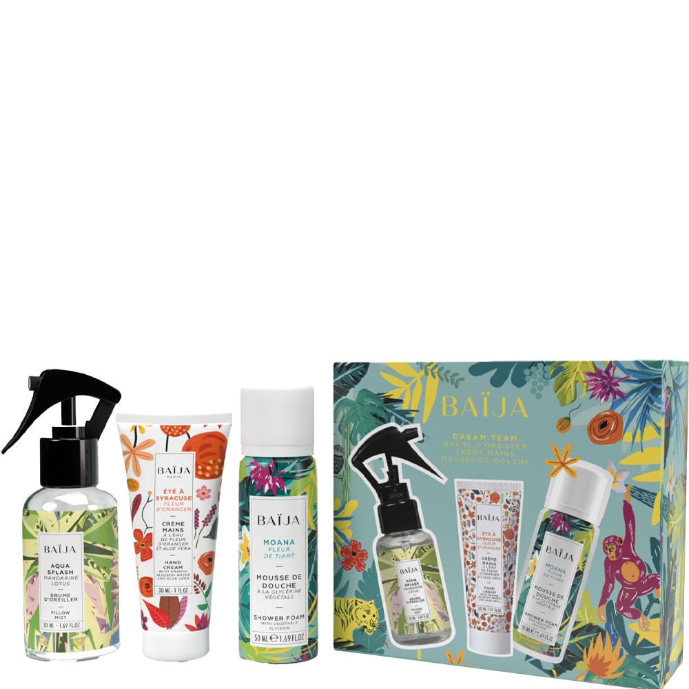 Coffret parfumé - Tiaré, mandarine & fleur d'oranger - Corps - 3 produits