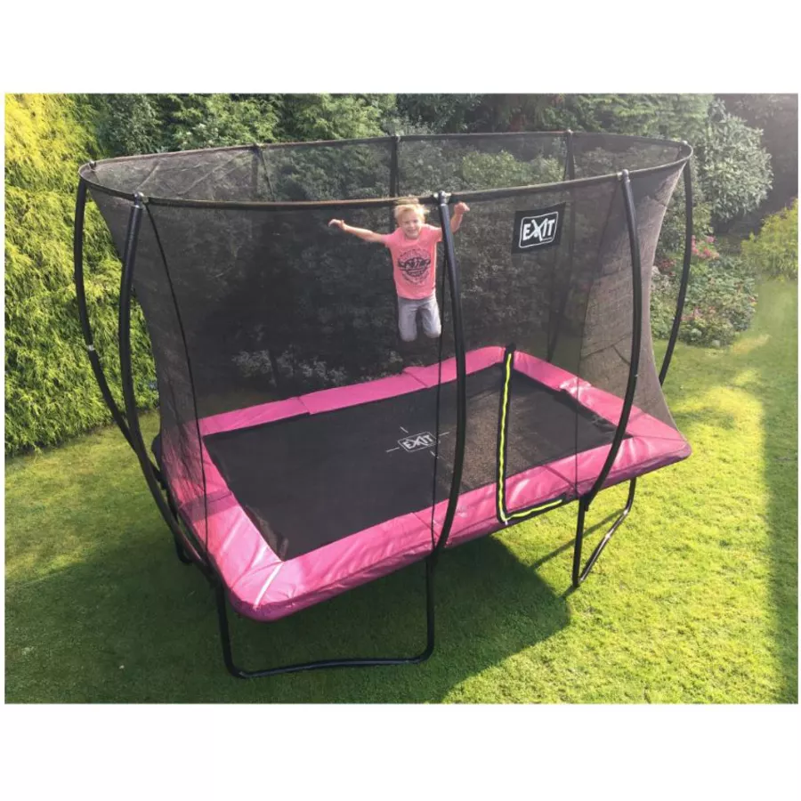 EXIT Trampolin Silhouette Rechteckig 214x305 cm - grün