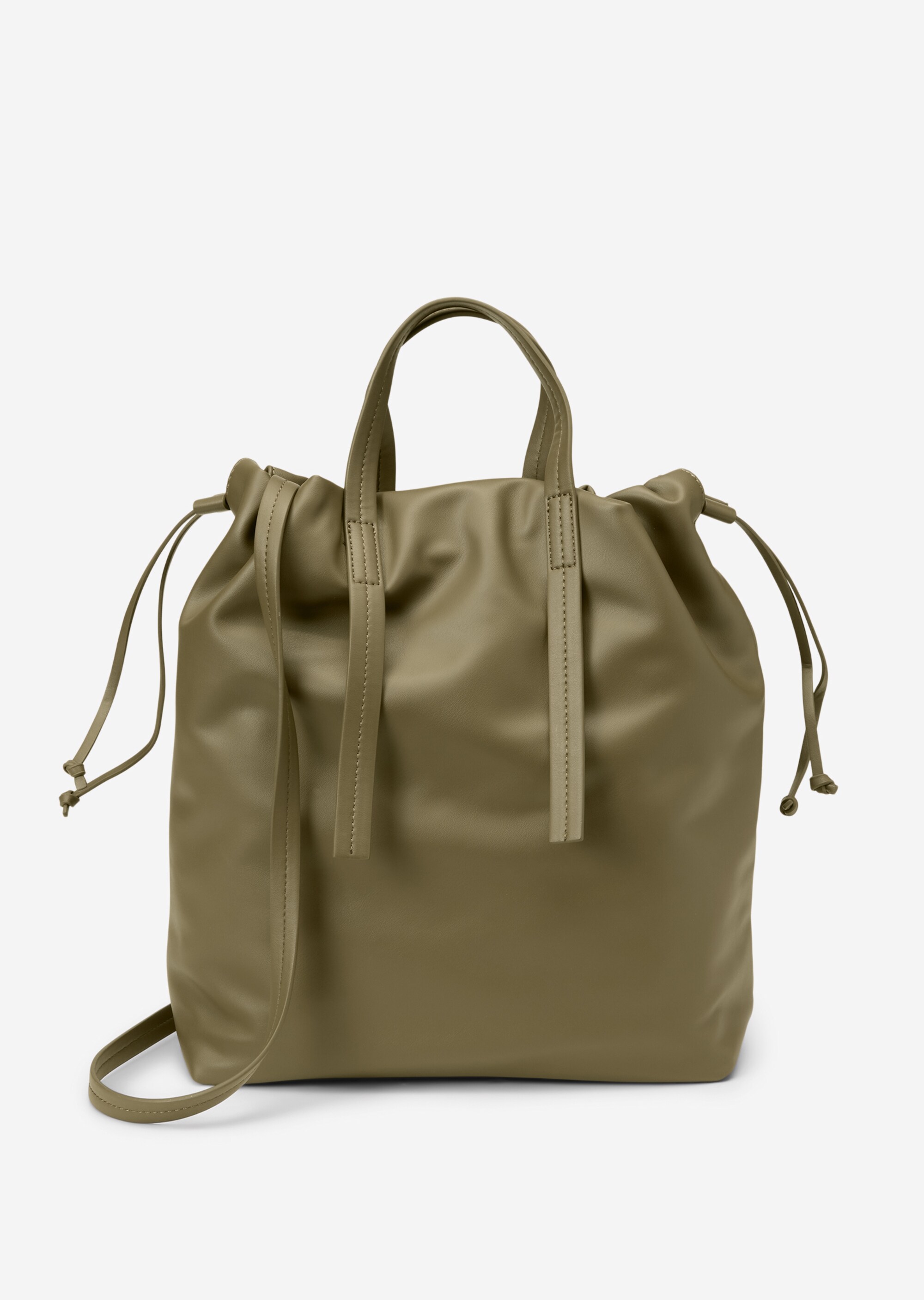 Shopper small aus einer Lederalternative aus recyceltem Polyester