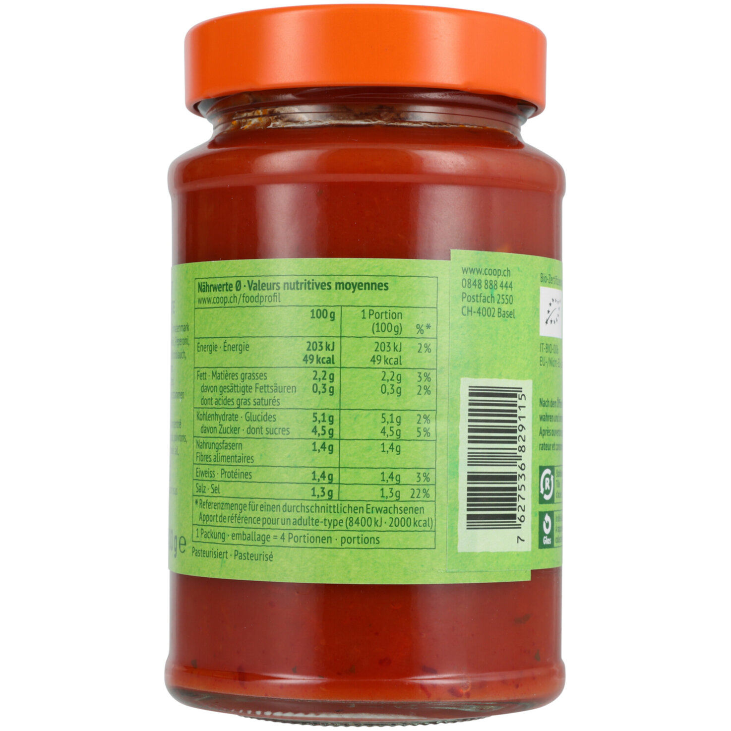 Bio 365 Sugo Arrabiata