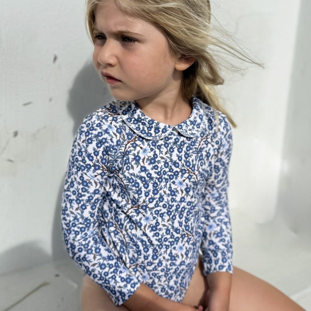 Køb Petit Crabe Empress B Peeter Pan Krave Badedragt L/S - Med Liberty© Stof