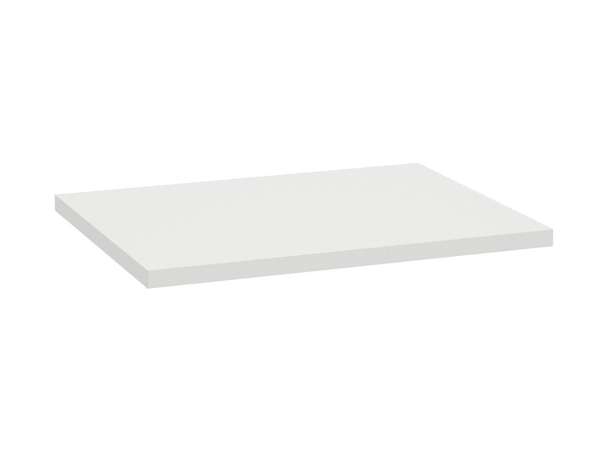 Fontana Bano toiletmeubel ribbelfront mat wit 40x22cm met waskom in taupe