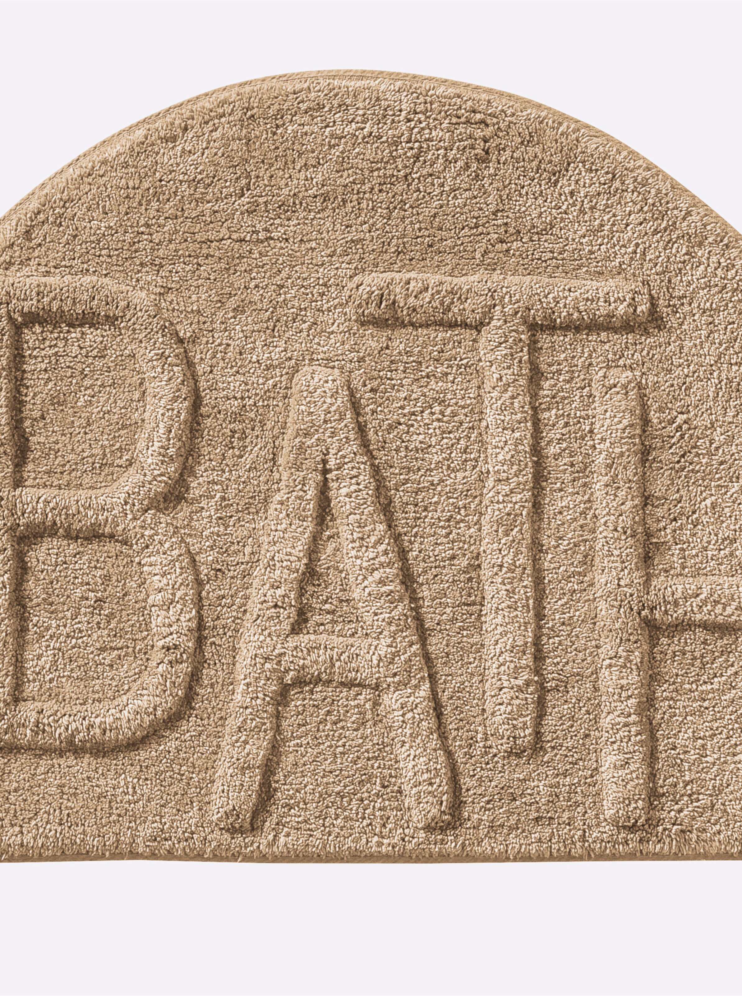 heine home Badteppich in taupe