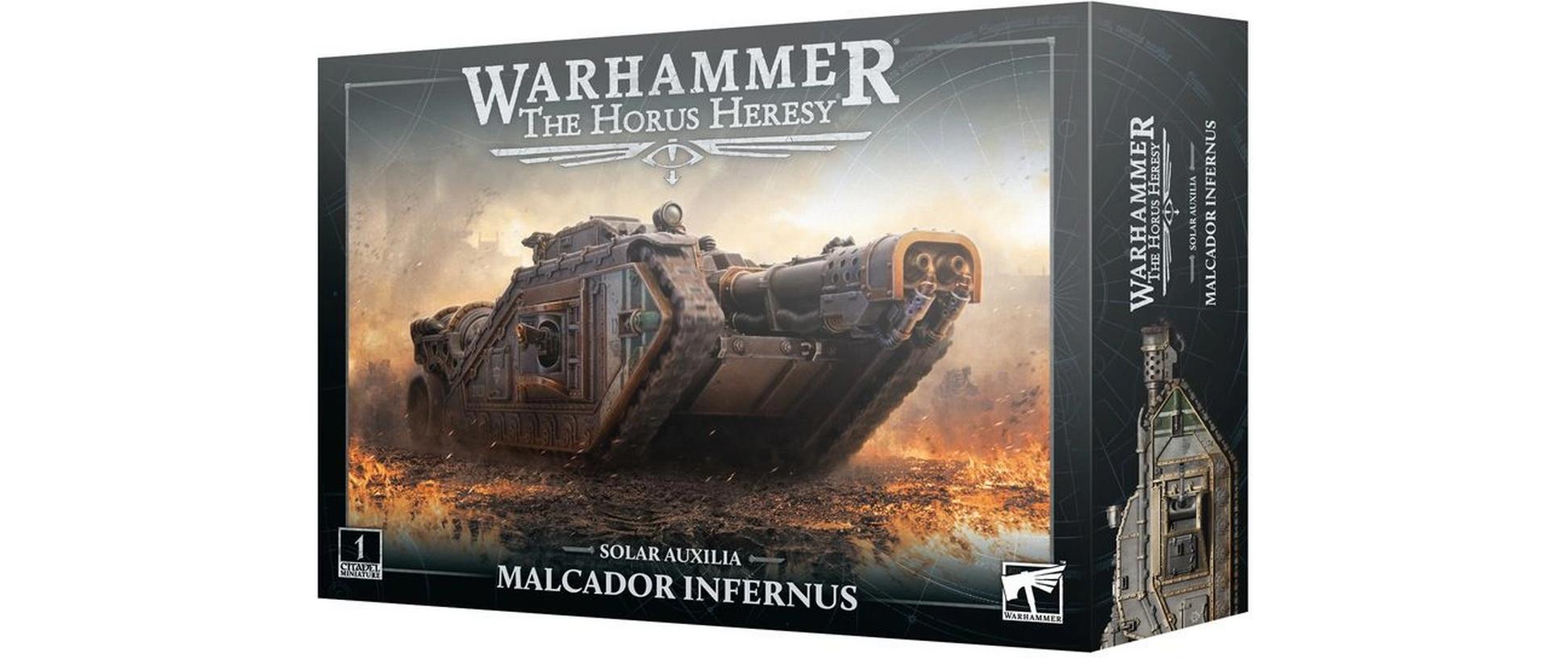 Figur Warhammer Solar Auxilia: Malcador InfernusWarhammer The Horus Heresy, Malcador Infernus – Bausatz