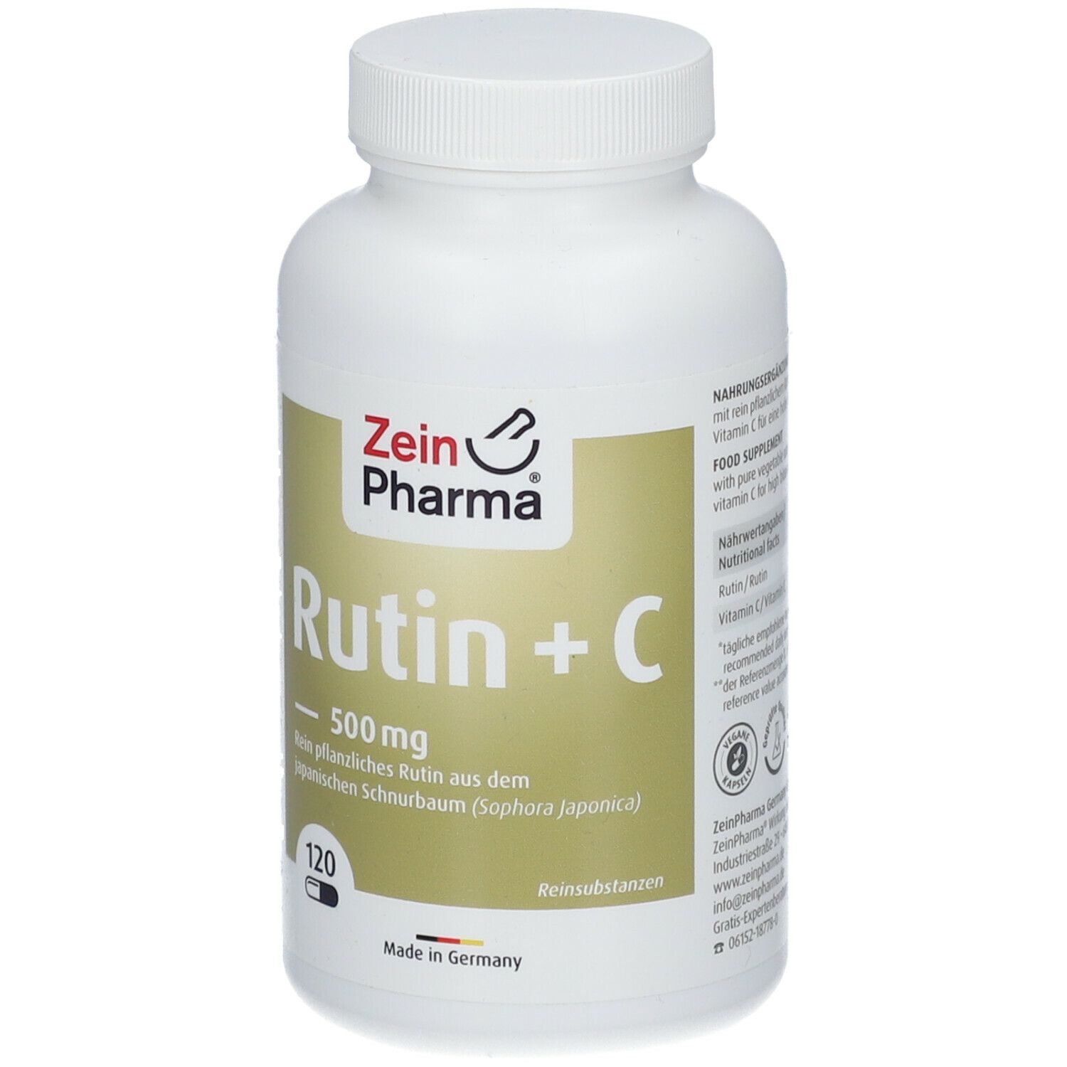 ZeinPharma® Rutin + C 500 mg