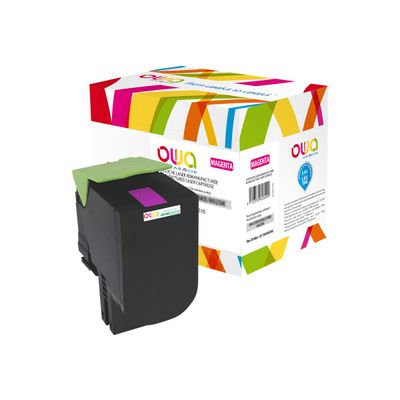 Cartouche laser compatible Lexmark 802H - magenta - Owa K15811OW