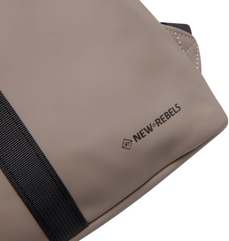New Rebels Mart S Waterproof Flap Rugzak Taupe