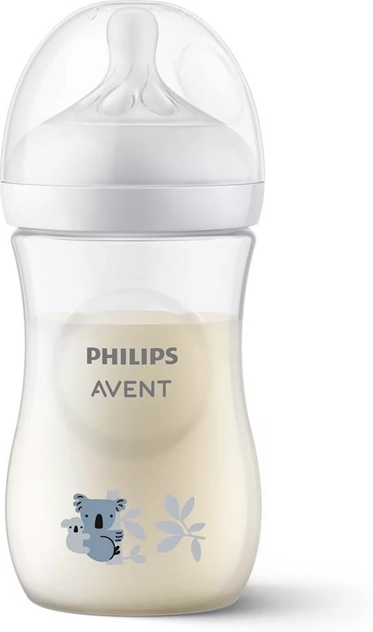 Philips Avent SCY903/67 Natural Response sutteflaske, 260 ml, koala