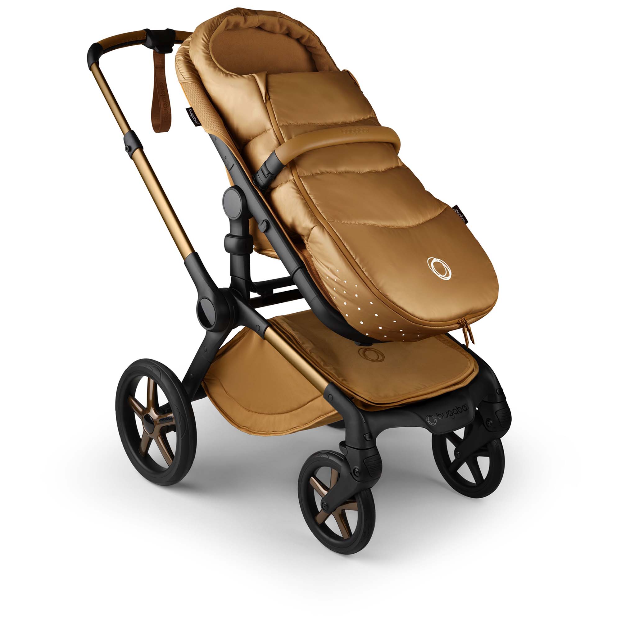 Bugaboo footmuff Noir Limited Edition Black Moonlight Amber Glow kopen? - Shop n