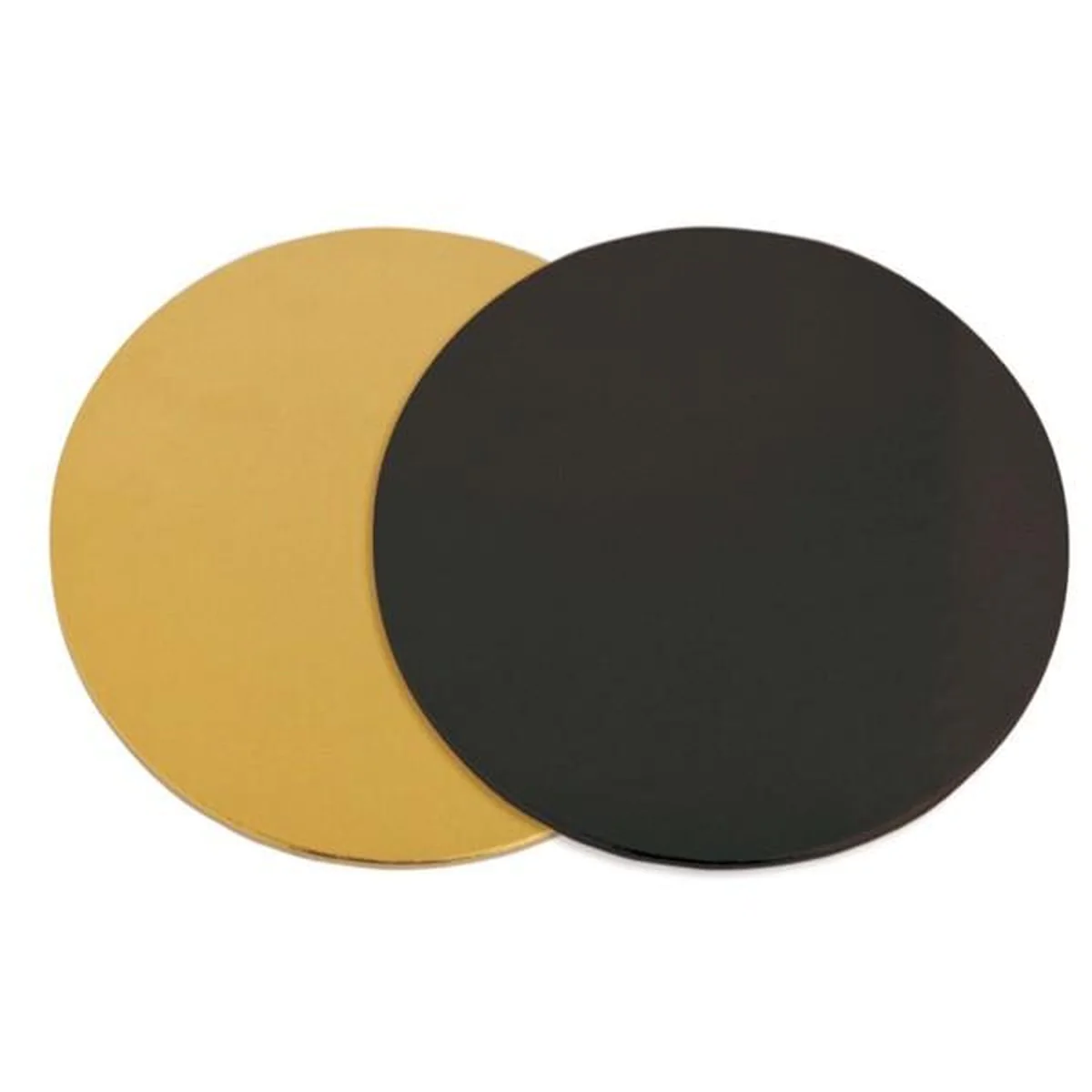 18 supports à gâteaux ronds doré-noir Ø 24 cm Scrapcooking