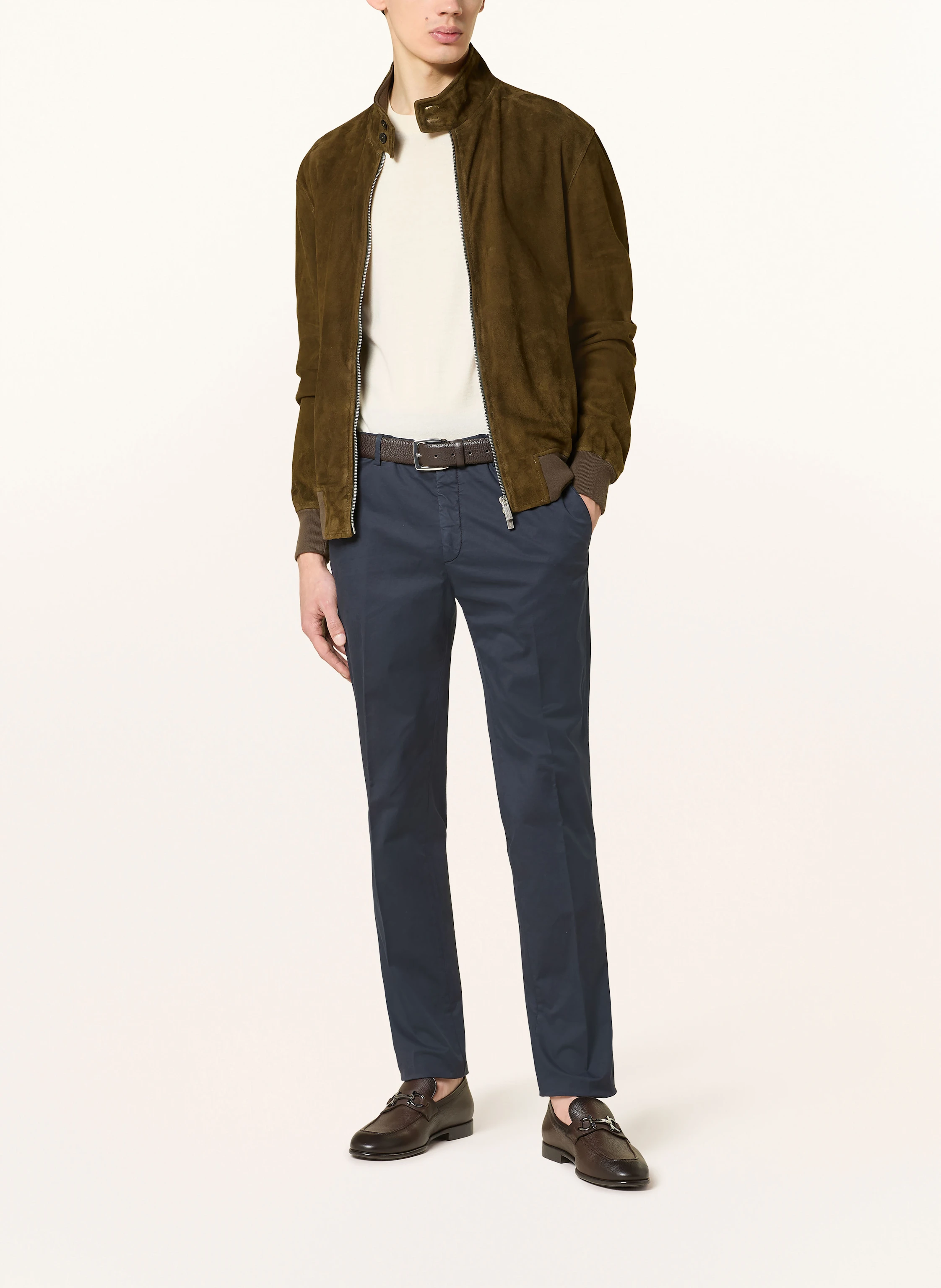BOGLIOLI Anzughose Slim Fit