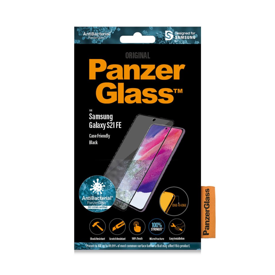 PanzerGlass - Samsung Galaxy S21 FE - Skærmbeskyttelse