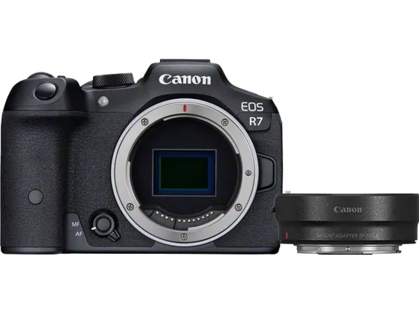 Canon EOS R7 - Digitalkamera - spejlløst - 32.5 MP - 4K / 60 fps - kun kamerahus - Wi-Fi, Bluetooth