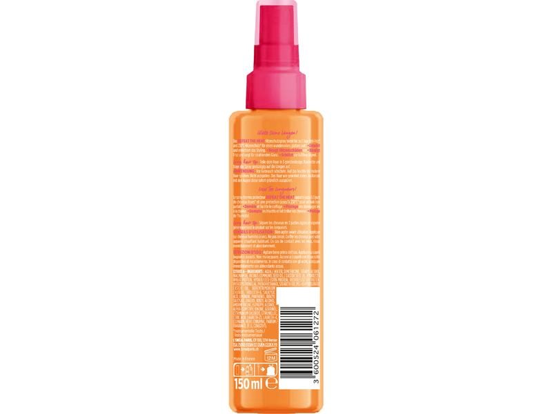 L'Oréal Elsève Dream Long Hitzeschutzspray 150 ml Hochwertiges Stylingprodukt für langes, glattes Haar ohne Verwendung von Wasser