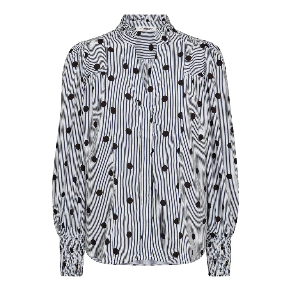 Co´Couture Didicc Dot Petra V-Shirt 35720