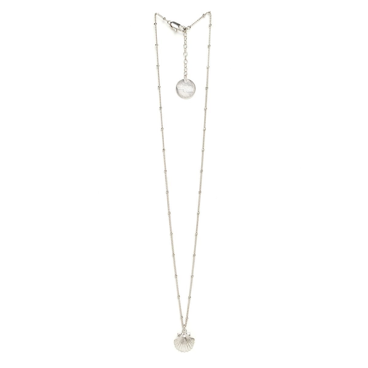 collier coquillage plaqué argent - NÉRÉE