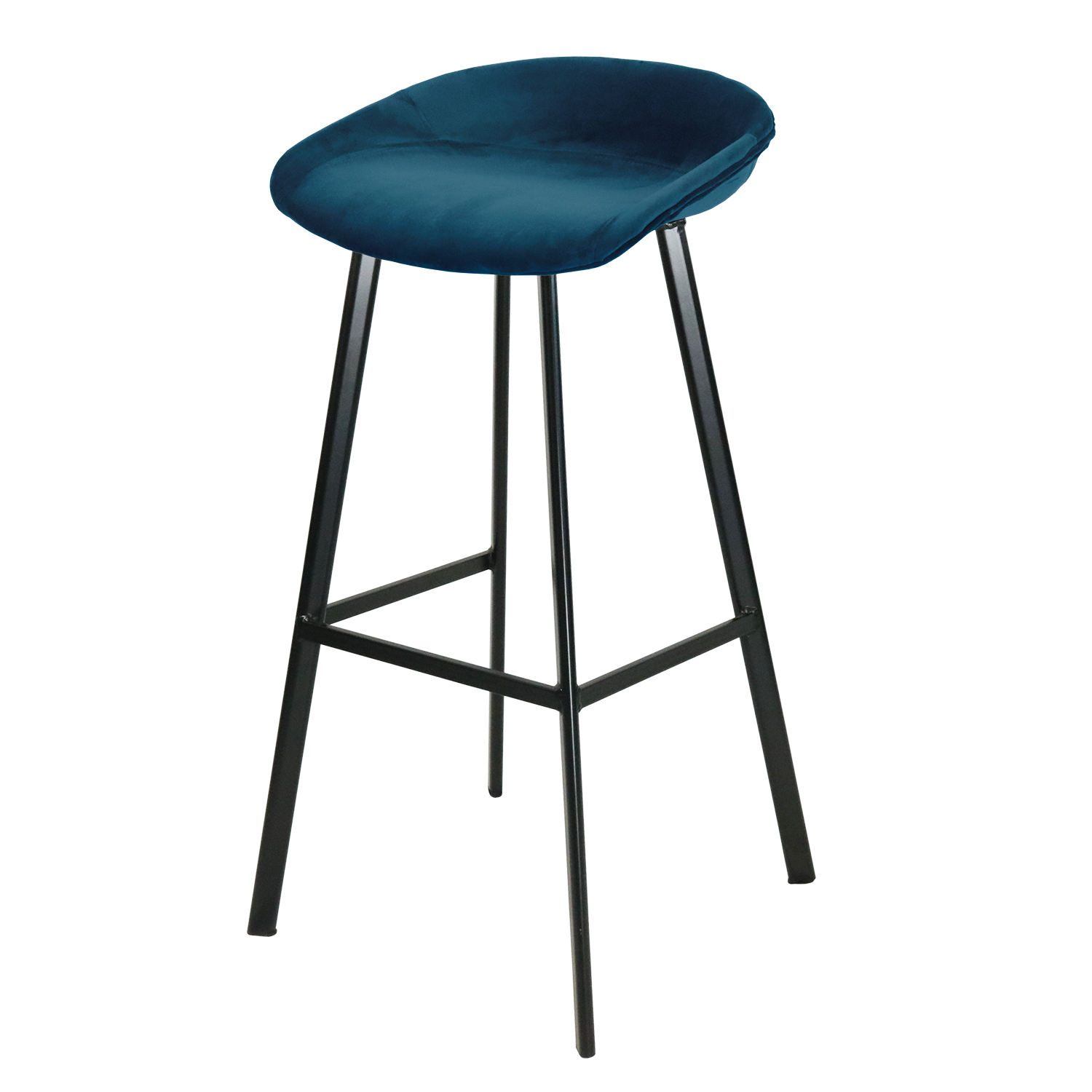 Kick barkruk Finn donkerblauw