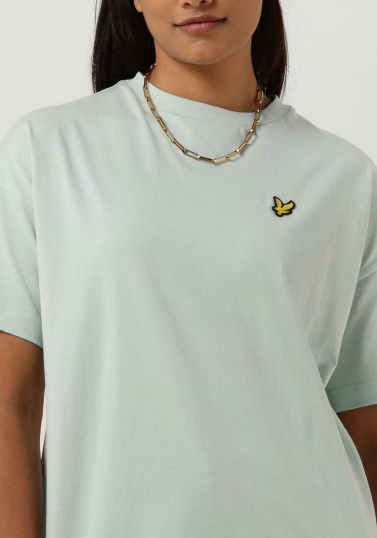 LYLE & SCOTT mint lyle & scott t-shirt oversized t-shirt