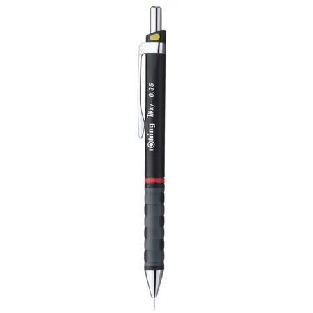 Rotring Feinminenstift Tikky mit Farbcode, schwarz, 0,35mm