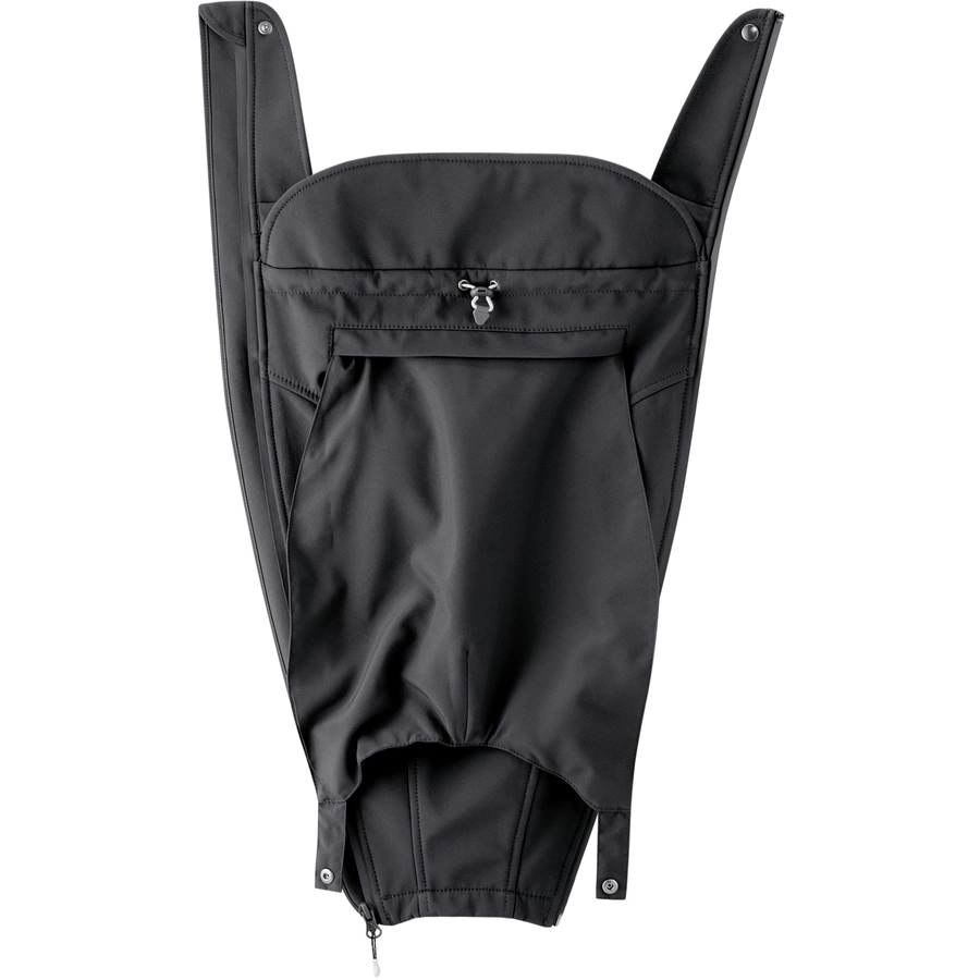 mamalila Softshell-Tragejacke für Männer Allrounder schwarz