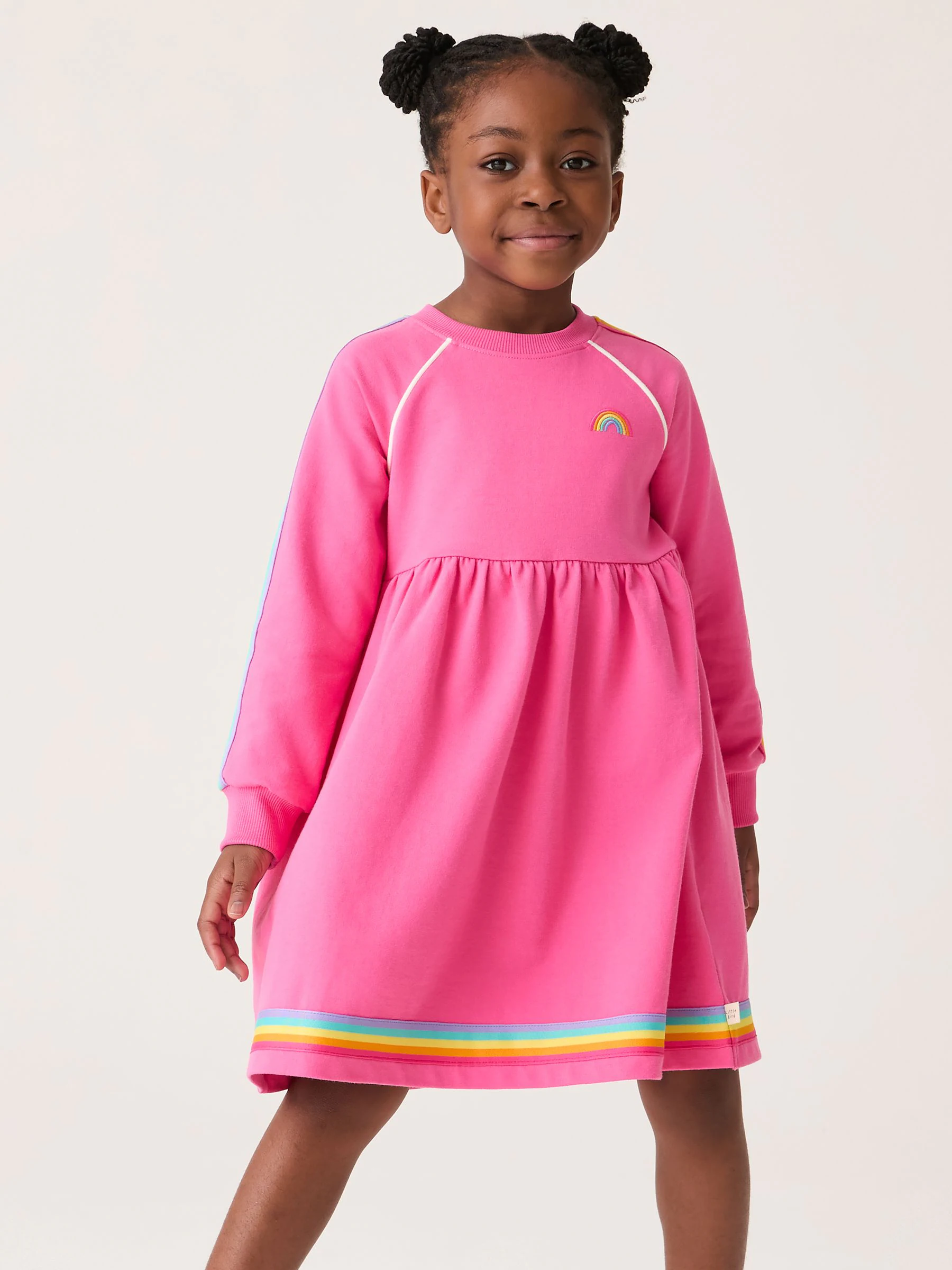 Roze - Little Bird by Jools Oliver sweatjurk van 100% katoen
