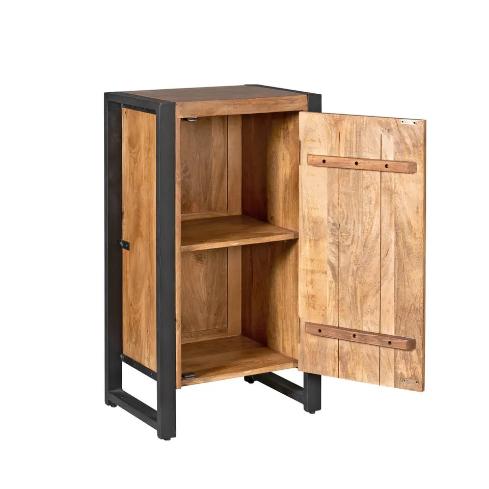 Halkast Naturel Hout - 55x40x100cm - Boaz