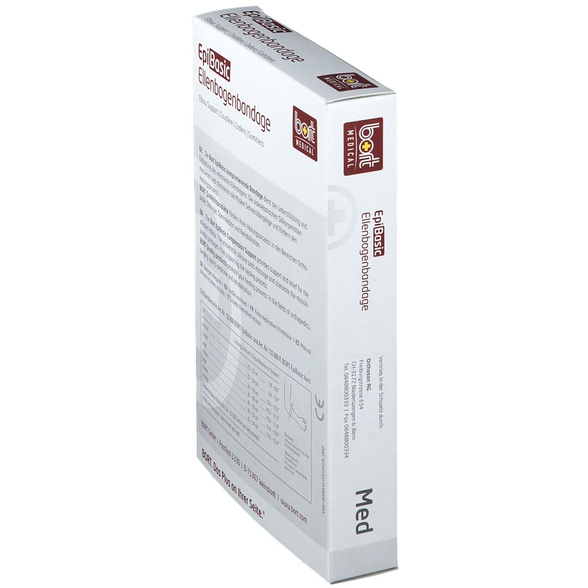 BORT Epi Basic Gr. XL silber