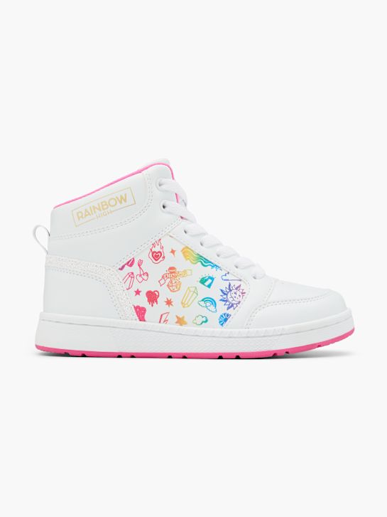 Rainbow High Hoher Sneaker Weiss
