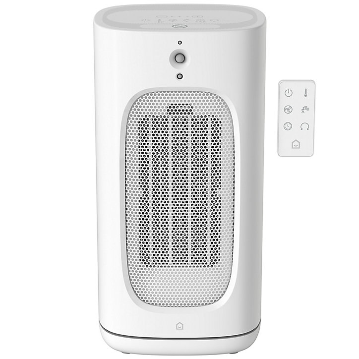 Chauffage d'appoint soufflant oscillant GoodHome Kelso blanc 2400W