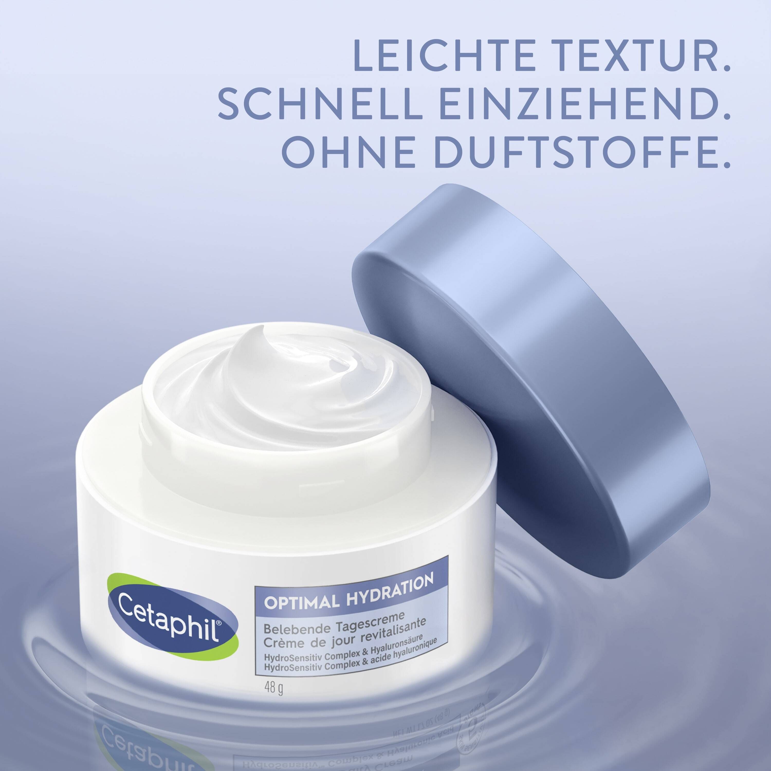 CETAPHIL Optimal Hydration Belebende Tagescreme, feuchtigkeitsarme, müde Haut