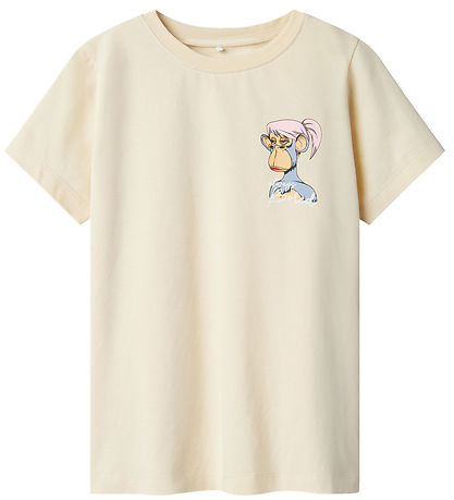 Name It T-Shirt - NkfDisara - Summer Sand m. Print