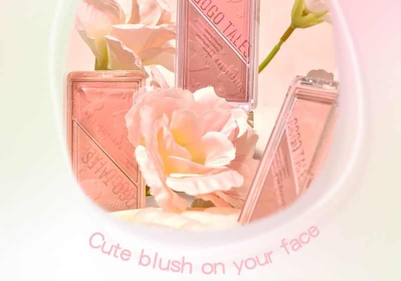 GOGO TALES - Actieve zachte mist poederblush - 4 kleuren