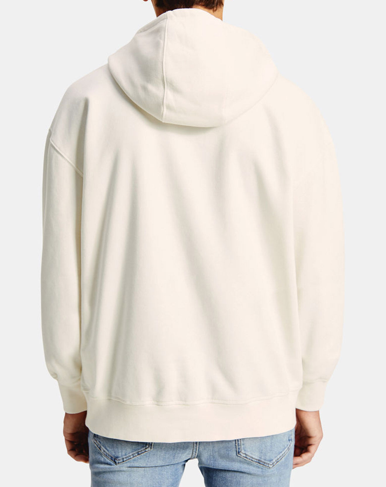 Tommy Jeans Sweat à capuche College écru