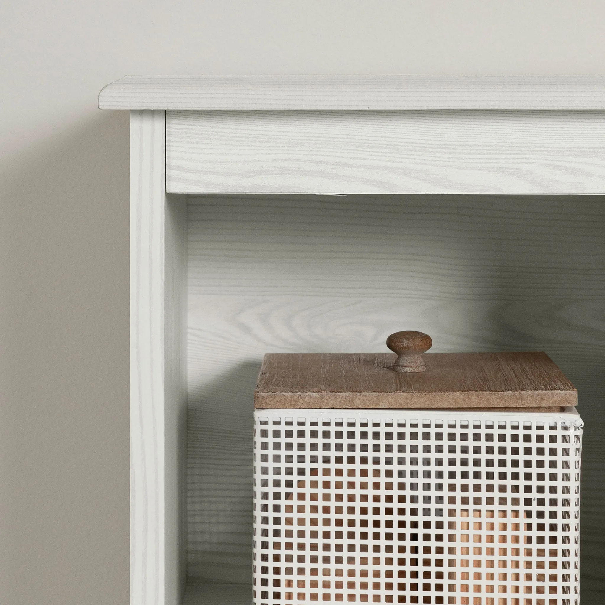 South Shore Ensemble lit et tête de lit - Summer Breeze Pin blanc