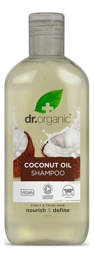 Dr. Organic Coconut Oil Shampoo - 265 ml.