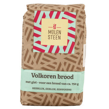 Molensteen Mix voor Volkoren brood 500g