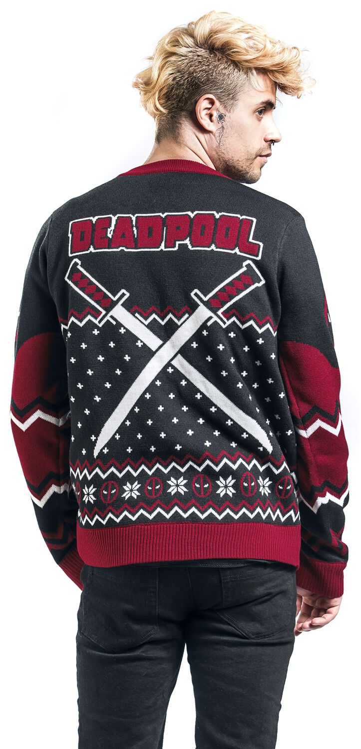 Naughty | Deadpool Pull de Noël