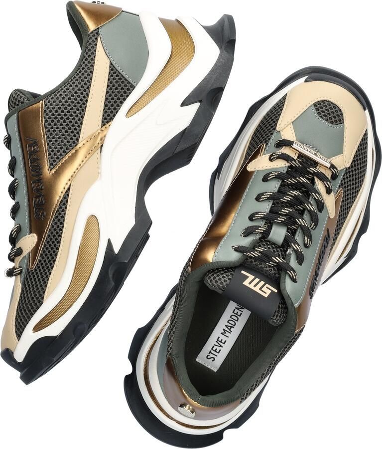 Steve Madden Dames Sneakers Zoomz Ice Pewter gld Multi