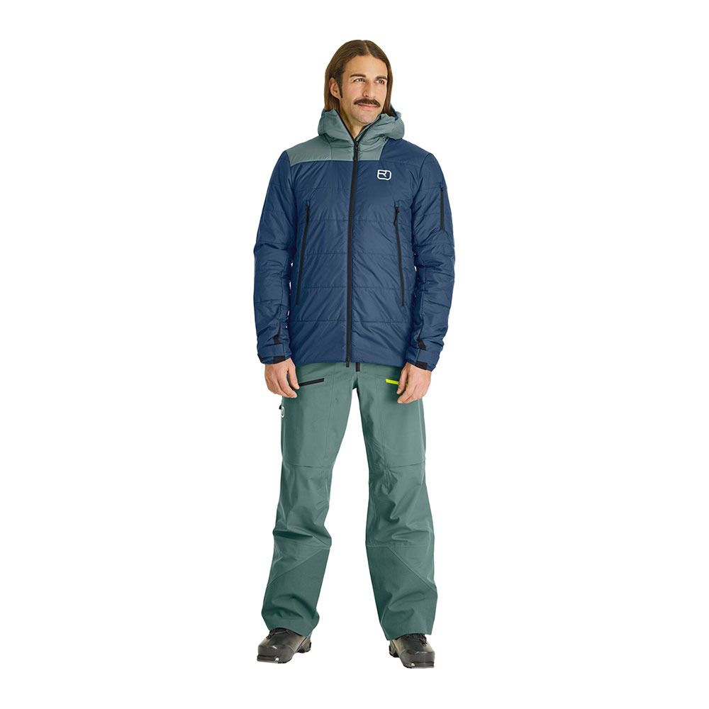 Ortovox SWISSWOOL ZINAL - Doudoune Homme black raven