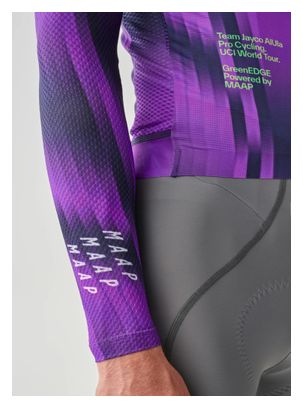 Maillot Manches Longues Maap Homme World Tour Pro Air Team GreenEdge / Jayco AlUla Violet