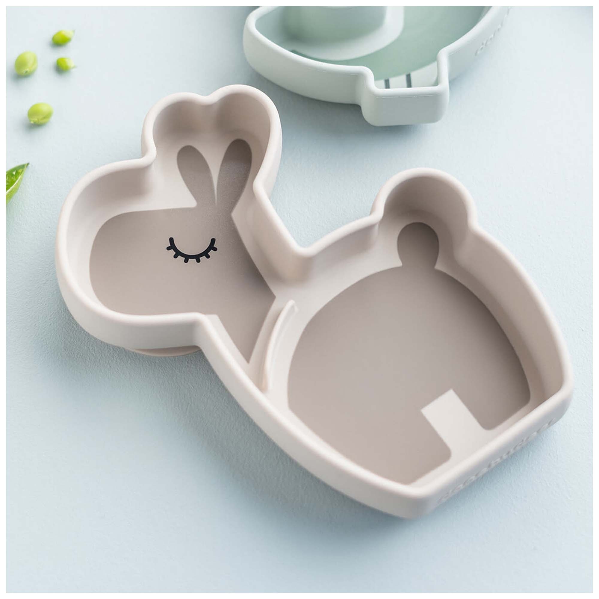 Done By Deer Silicone Stick&Stay snackplate Lalee beige