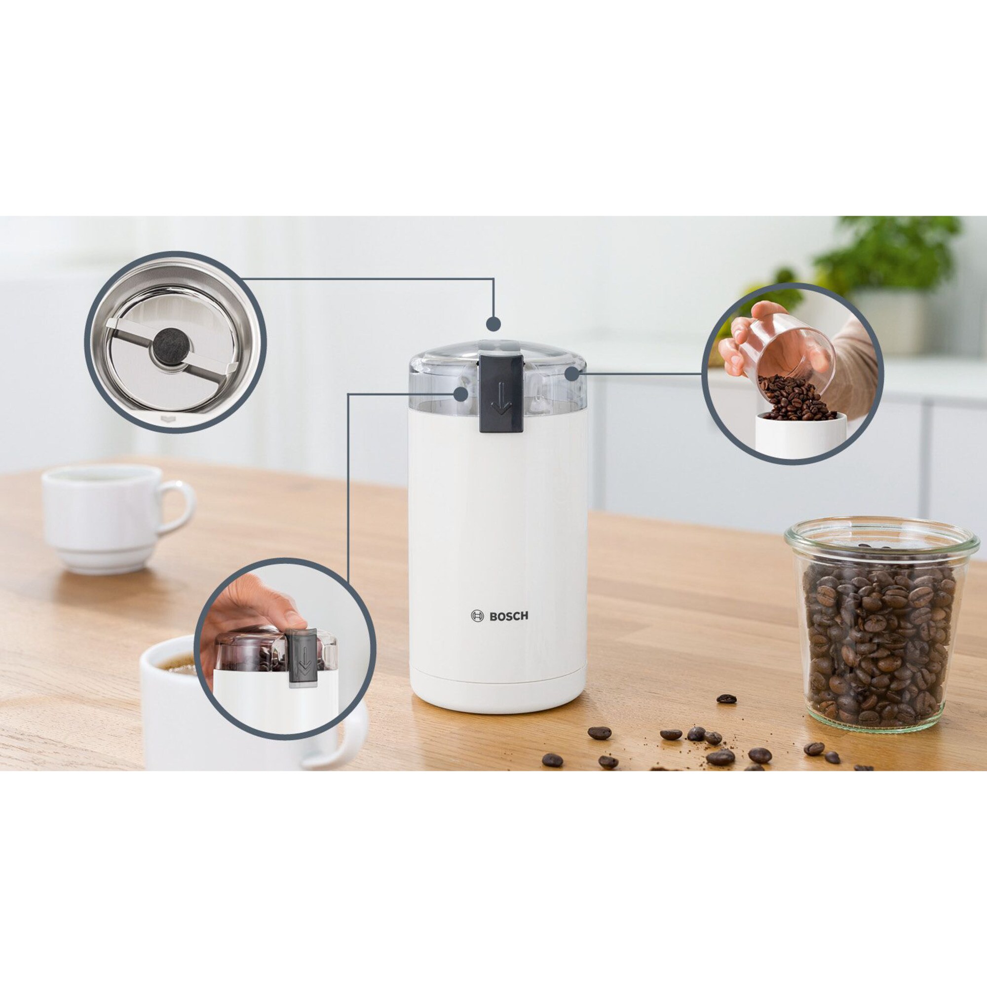 Bosch Kaffeemühle Kaffeemühle TSM6A011W