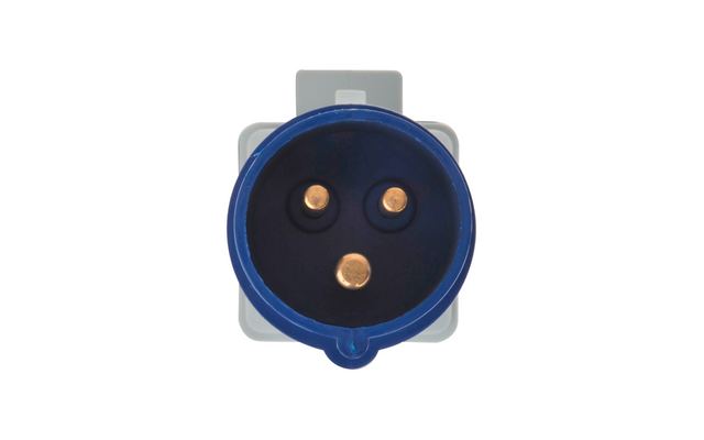 PAT Adapter Kupplung von CEE nach Schuko Steckdose