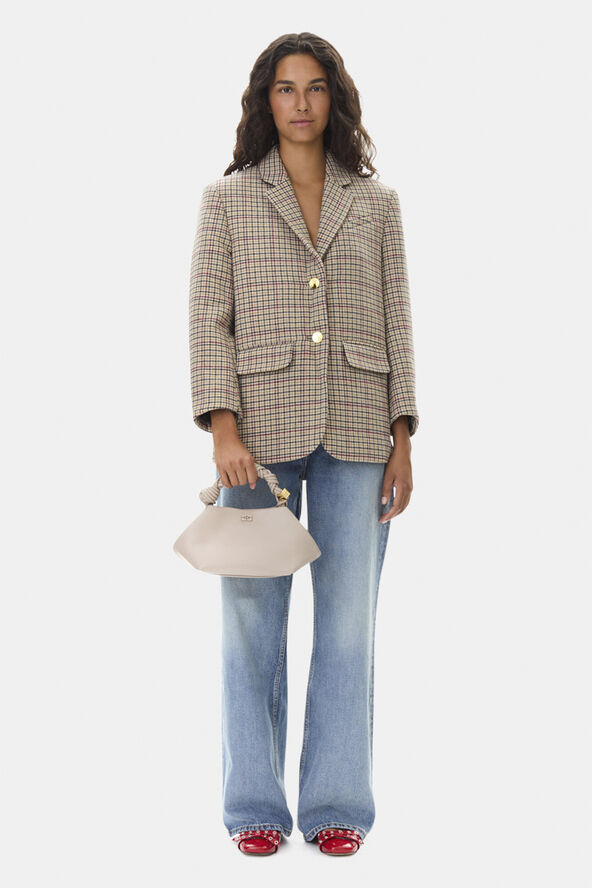 Ganni Ganni Bag Oyster gray
