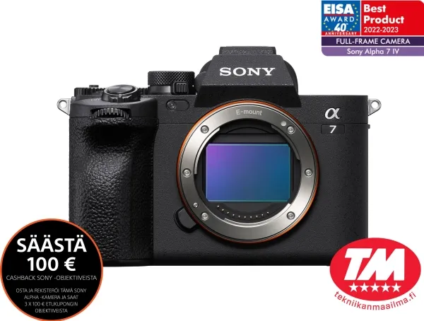 Sony a7 IV ILCE-7M4 - Digitalkamera - spejlløst - 33.0 MP - Full Frame - 4K / 60 fps - kun kamerahus - Wi-Fi, Bluetooth